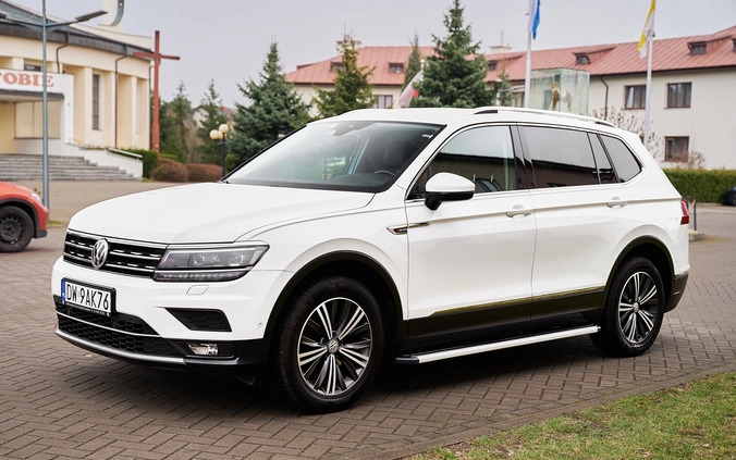 Volkswagen Tiguan Allspace cena 102900 przebieg: 197500, rok produkcji 2017 z Płock małe 704